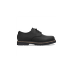 Highwood Lace Low Black Oiled Leather Shoes