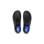 Highwood Lace Low Black Oiled Leather Shoes