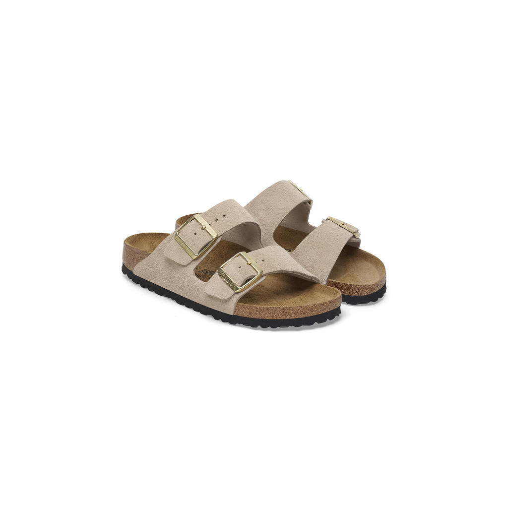 Arizona Sandcastle Suede Leather Sandals