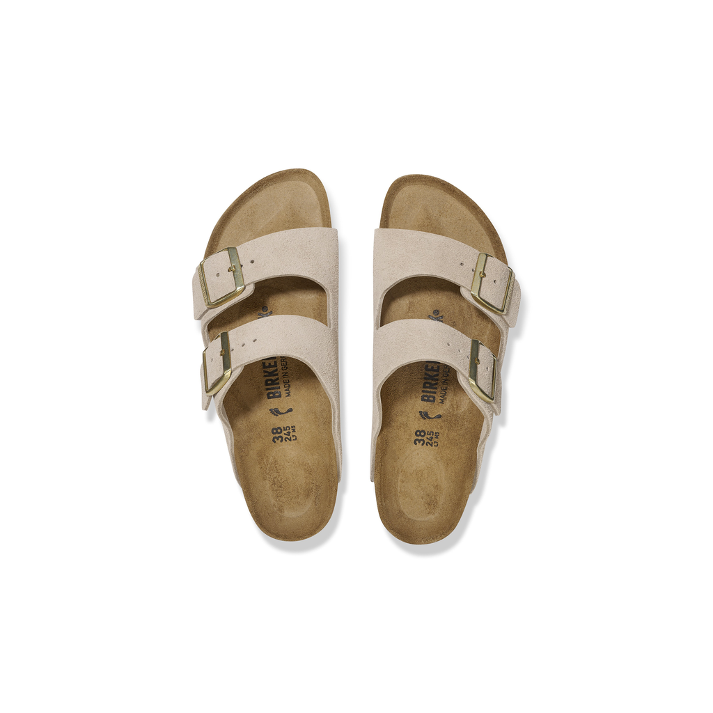 Arizona Sandcastle Suede Leather Sandals