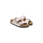 Arizona Saffiano Iridescent Light Rose Birko-Flor Sandals