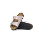 Arizona Saffiano Iridescent Light Rose Birko-Flor Sandals