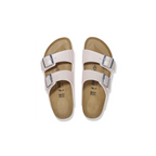 Arizona Saffiano Iridescent Light Rose Birko-Flor Sandals