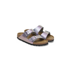 Arizona Saffiano Iridescent Viola Birko-Flor Sandals