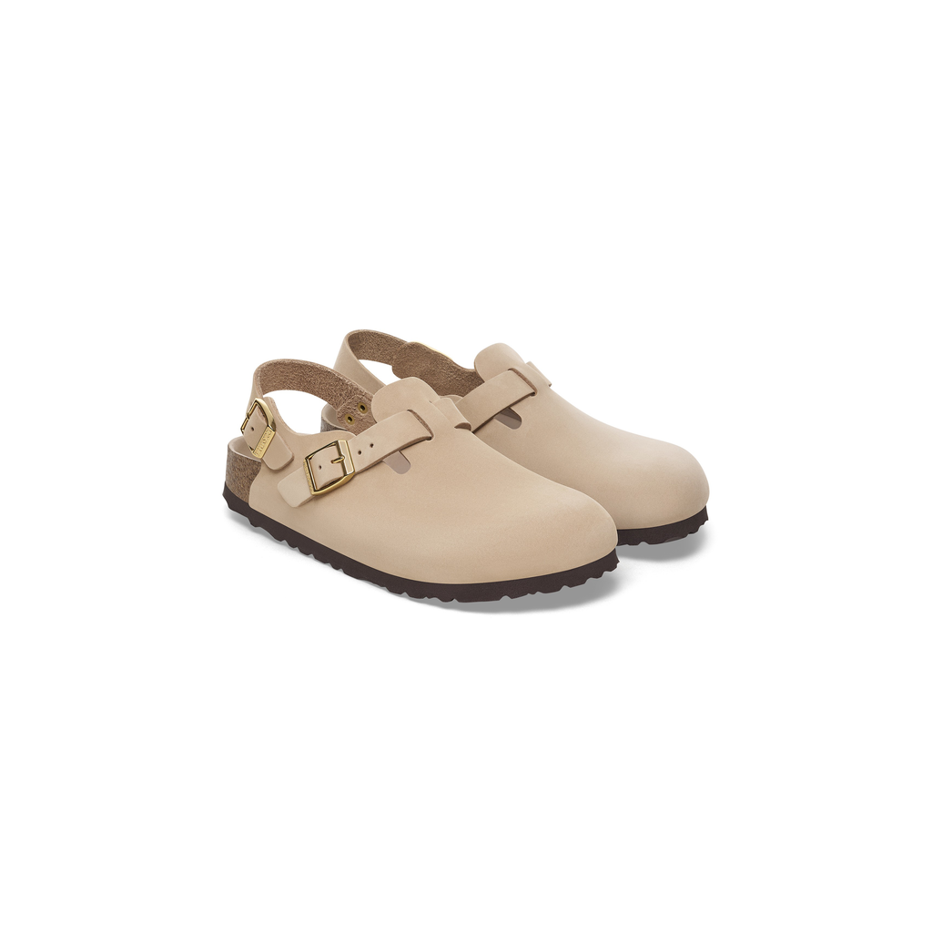 Tokio Sandcastle Nubuck Leather Clogs