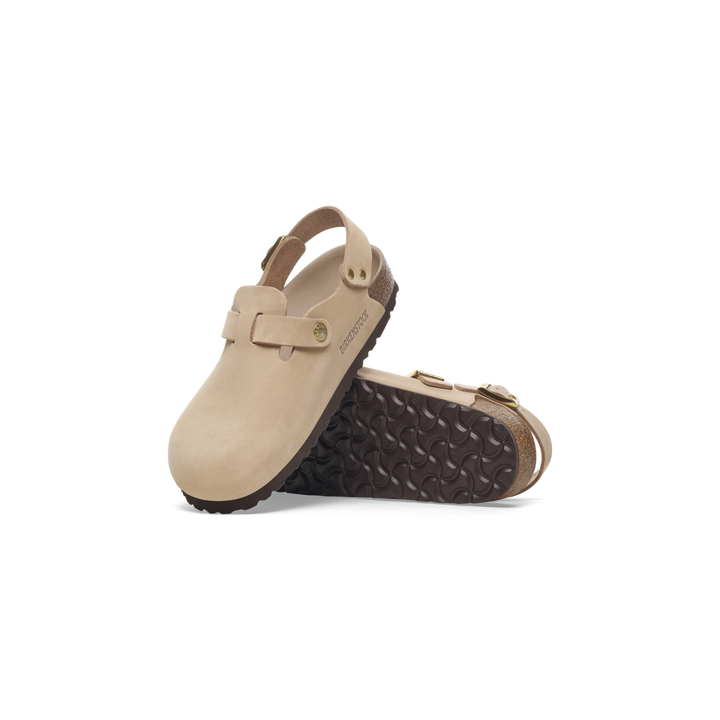 Tokio Sandcastle Nubuck Leather Clogs
