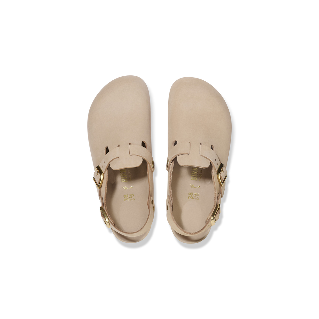 Tokio Sandcastle Nubuck Leather Clogs