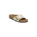 Catalina Cushion Buckle Graceful Pearl White Birko-Flor Sandals