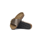 Catalina Cushion Buckle Graceful Taupe Birko-Flor Sandals