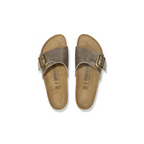 Catalina Cushion Buckle Graceful Taupe Birko-Flor Sandals