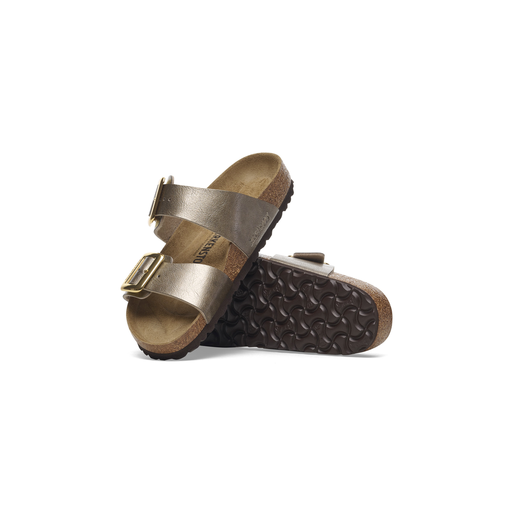 Sydney Cushion Buckle Graceful Taupe Birko-Flor Sandals