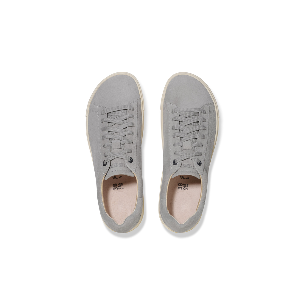 Bend Low Stone Coin Suede Leather Shoes