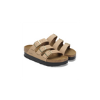 Florida Flex Platform Sandcastle Nubuck Leather Sandals