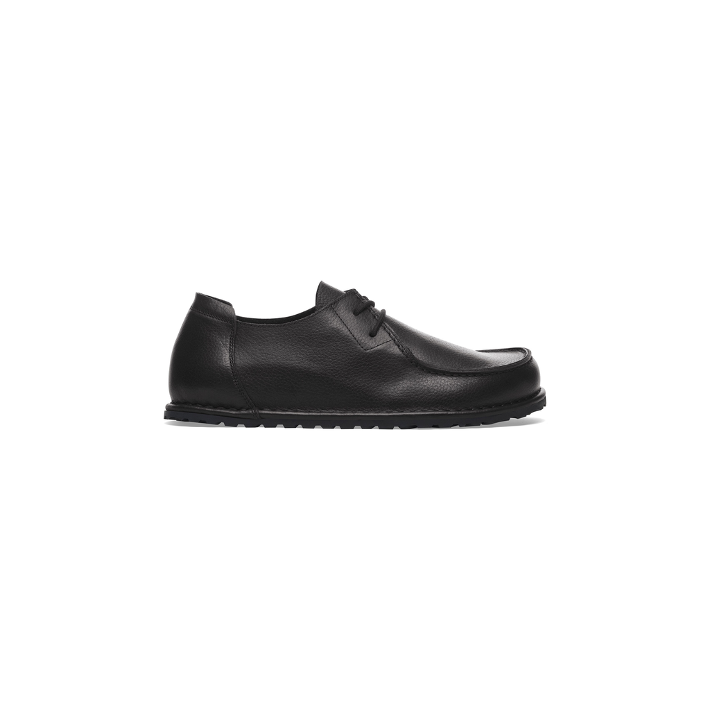 Utti Lace Black Natural Leather Shoes