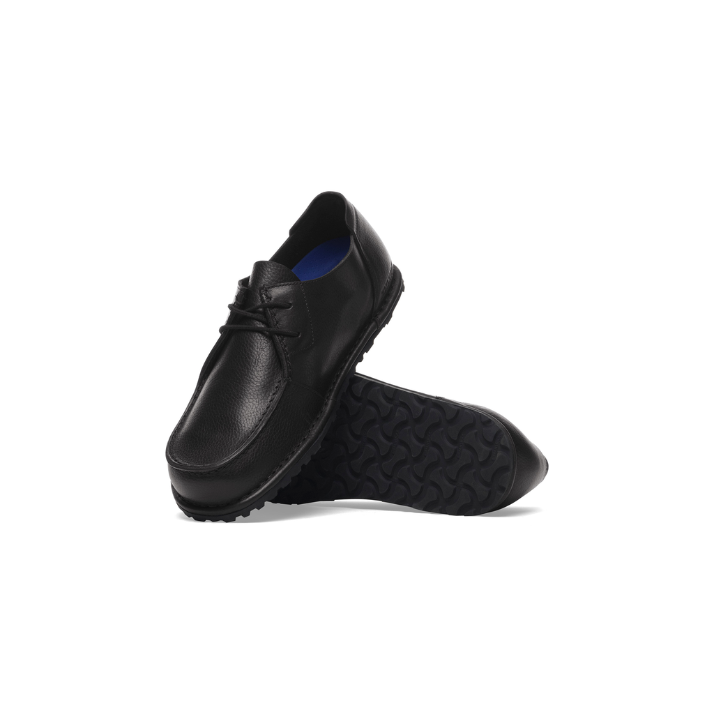 Utti Lace Black Natural Leather Shoes