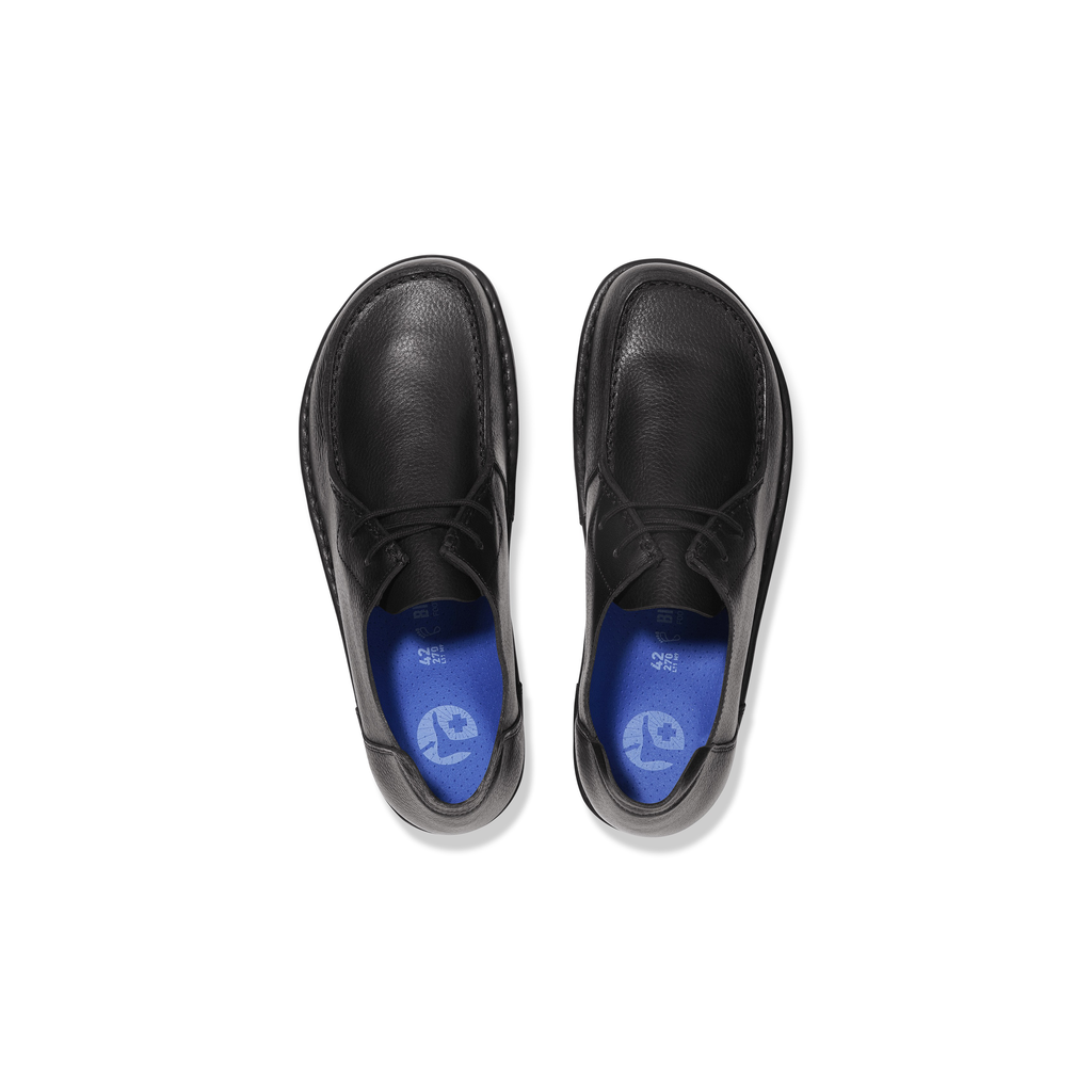 Utti Lace Black Natural Leather Shoes