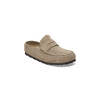 Naples Wrapped Taupe BG Suede Leather Clogs