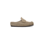 Naples Wrapped Taupe BG Suede Leather Clogs
