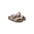 Sydney Cushion Buckle Patent Faded Purple Birko-Flor Sandals