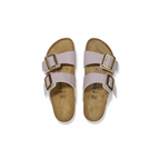 Sydney Cushion Buckle Patent Faded Purple Birko-Flor Sandals