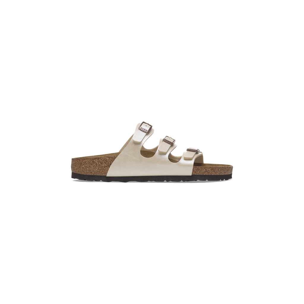Florida Graceful Pearl White Birko-Flor Sandals
