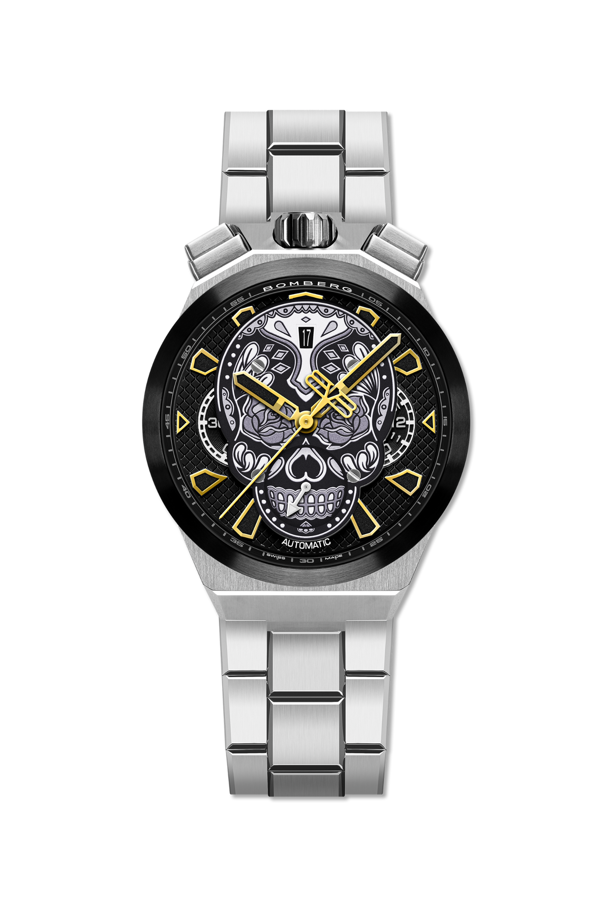 CHRONO SKULL THROWBACK EDITION - SILVER