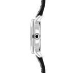 Sekonda Octaire Mens Black Dial 40mm Watch With Rubber Strap