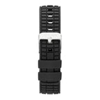 Sekonda Octaire Mens Black Dial 40mm Watch With Rubber Strap