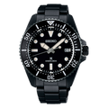 Seiko Prospex Solar Black Diver Watch SNE599P