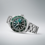 Seiko Prospex Diver Watch 200M Green Dial Stainless Steel Elegance SRPL53K