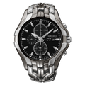 Seiko Solar Chronograph Excelsior Gunmetal Black Ion Finish Watch SSC139P-9