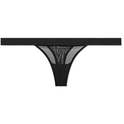 Sieve Thong in Black