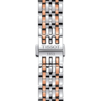 Tissot Le Locle Powermatic 80 Diamonds Silver Dial Two Tone Steel Strap Watch For Men - T006.407.22.036.01