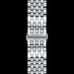 Tissot T Classic Tradition Chronograph Black Dial Silver Steel Strap Watch For Men - T063.617.11.057.00