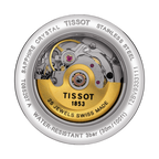Tissot Carson Automatic Silver Dial Two Tone Steel Strap Watch For Women - T085.207.22.011.00