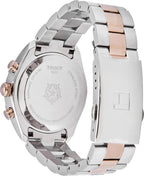 Tissot PR 100 Sport Chic Chronograph Mother of Pearl Dial Two Tone Steel Strap Watch for Women - T101.917.22.151.00