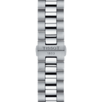 Tissot PR 100 Sport Quartz Black Dial Silver Steel Strap Watch For Men - T101.610.11.051.00