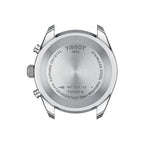 Tissot PR 100 Sport Quartz Chronograph Silver Dial Brown Leather Strap Watch For Men - T101.617.16.031.00