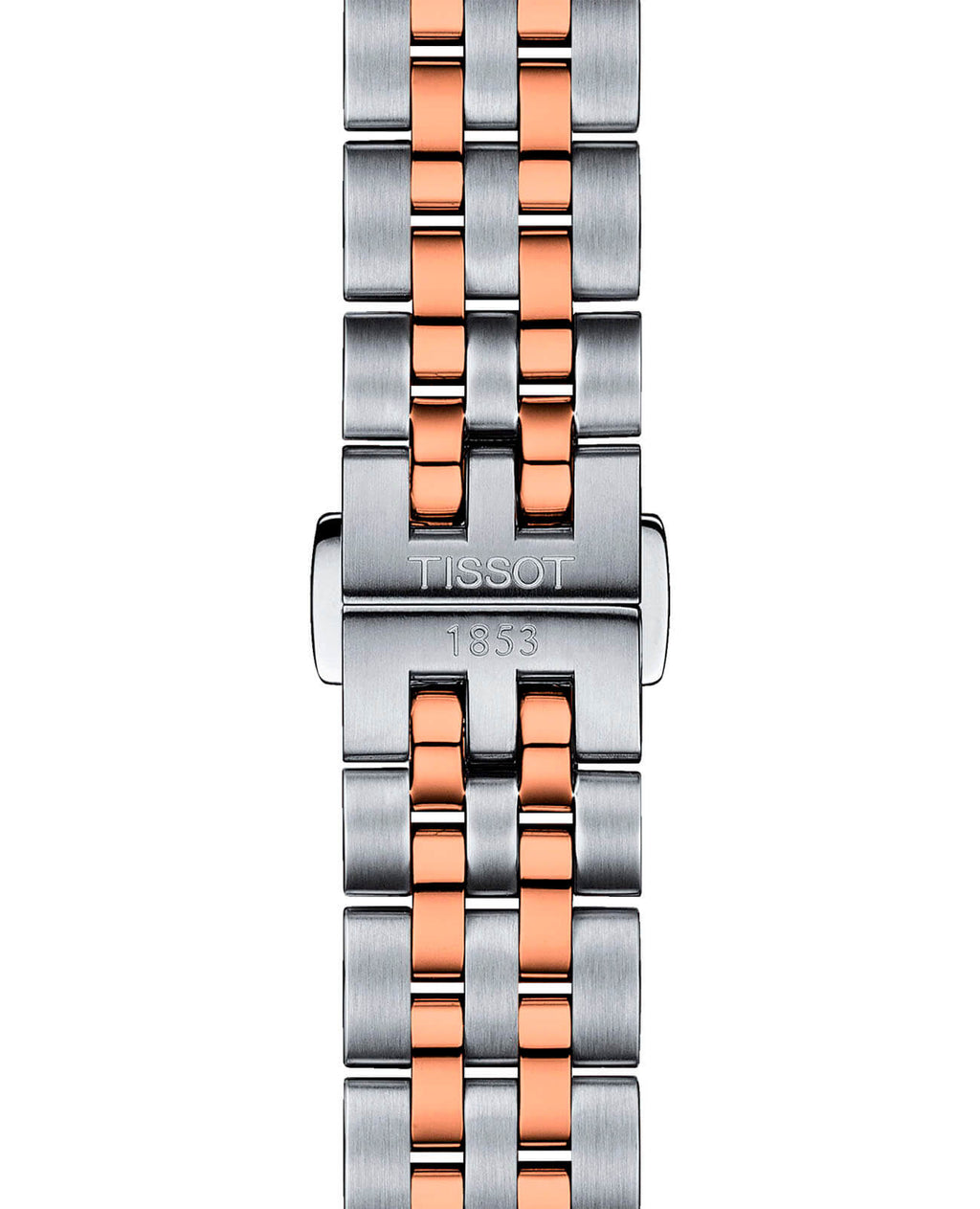 Tissot Ballade Powermatic 80 Cosc Mother of Pearl Dial Two Tone Steel Strap Watch For Women - T108.208.22.117.01