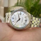 Tissot Ballade Powermatic 80 Chronometer Silver Dial Two Tone Steel Strap Watch For Men - T108.408.22.037.00