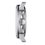 Tissot PRC 200 Chronograph Black Dial Silver Steel Strap Watch For Men - T114.417.11.057.00