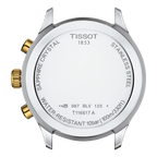 Tissot T Sport Chrono XL Classic Gold Dial Two Tone Steel Strap Watch for Men - T116.617.22.021.00