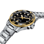 Tissot Seastar 1000 Black Dial Silver Steel Strap Watch For Men - T120.210.21.051.00