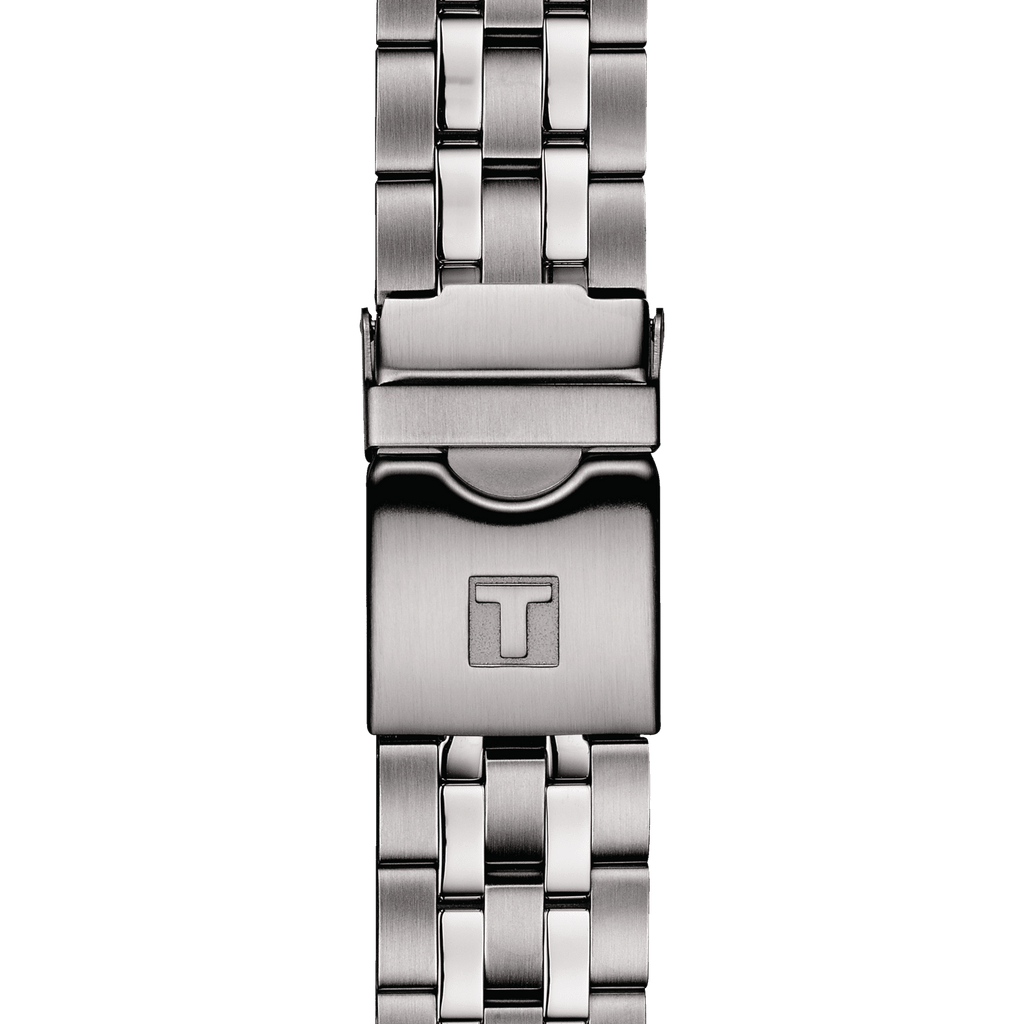 Tissot Seastar 1000 Powermatic 80 Black Dial Silver Steel Strap Watch For Men - T120.407.11.051.00