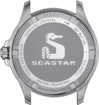 Tissot Seastar 1000 Black Dial Silver Steel Strap Watch For Men - T120.410.11.051.00