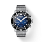 Tissot Seastar 1000 Chronograph Blue Dial Silver Mesh Bracelet Watch For Men - T120.417.11.041.02