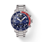 Tissot Seastar 1000 Chronograph Blue Dial Silver Steel Strap Watch For Men - T120.417.11.041.03