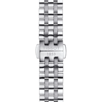 Tissot T Classic Carson Premium Lady Mother of Pearl Pink Dial Silver Steel Strap Watch For Women - T122.210.11.159.00