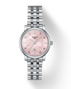 Tissot T Classic Carson Premium Pink Dial Silver Steel Strap Watch for Women - T122.210.11.159.00