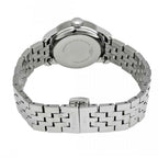 Tissot Carson Premium Black Dial Silver Steel Strap Watch For Men - T122.410.11.053.00